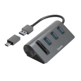 HAMA USB хъб/четец на карти