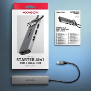 AXAGON USB-C 4in1 HUB HDMI