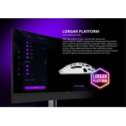LORGAR MSE90W Magnesium 4K Grey