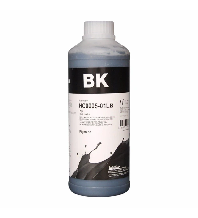 Бутилка с мастило INKTEC за  HP и Samsung, H05,C6656,C8727, C9351, Черен, 1000 ml