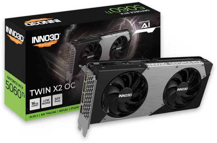 Inno3D RTX 5060 Ti 16GB Twin X2 OC