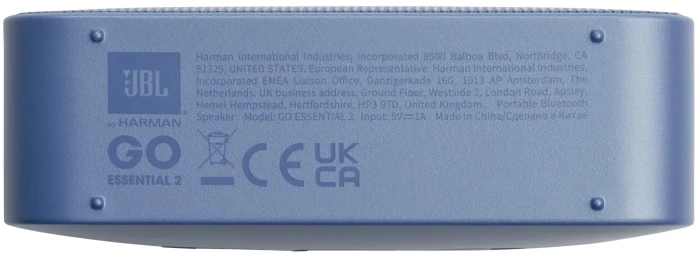JBL Go Essential 2 Bluetooth - Blue