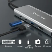 j5create JCD401 USB4 5in1 HUB