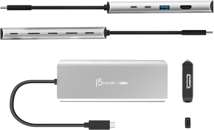 j5create JCD401 USB4 5in1 HUB