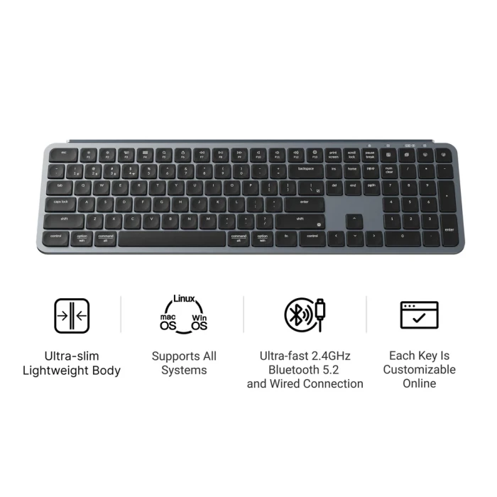 Keychron Wireless B6 Pro Ultra-Slim