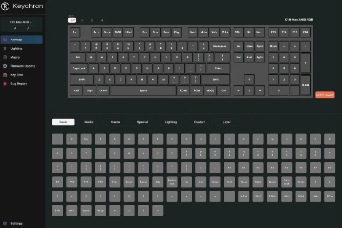 Keychron K10 Max QMK Brown Switch