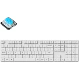Keychron K5 Pro White QMK/VIA Blue Switches