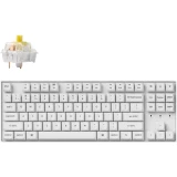 Keychron K8 Pro White QMK/VIA Banana Switch