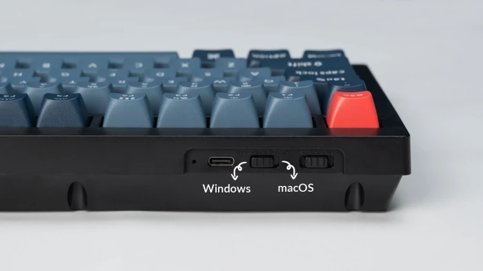 Keychron V1 MAX QMK - Linear Red