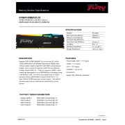 KINGSTON FURY Beast RGB 32GB (2x16GB) DDR5 6000MHz CL40