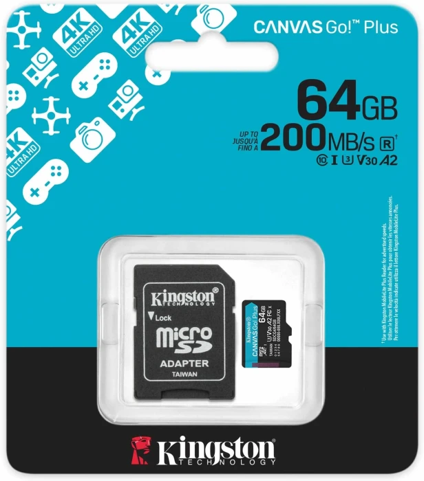 KINGSTON Canvas Go! Plus G4 64GB