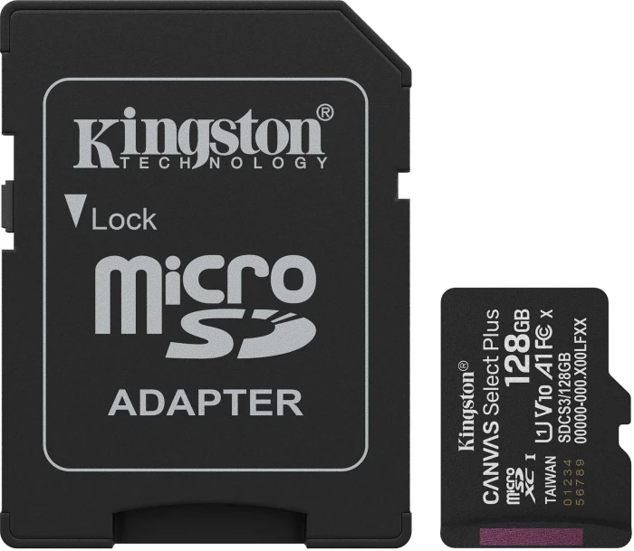 KINGSTON Canvas Select+ microSD 128GB