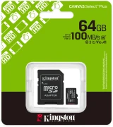 KINGSTON Canvas Select+ microSD 64GB