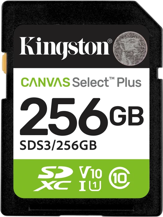 KINGSTON Canvas Select+ SD 256GB