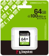 KINGSTON Canvas Select+ SD 64GB
