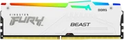 64GB (2x32) DDR5-6000 CL30 Kingston FURY Beast White RGB
