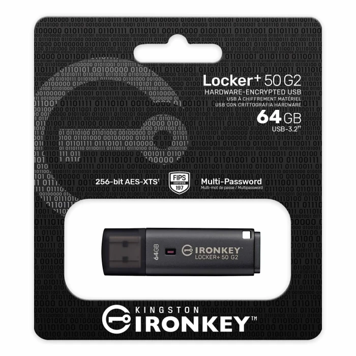 Kingston IronKey Locker+ 50 G2 - 64GB