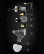 KZ Castor Pro Silver Mic - Harman