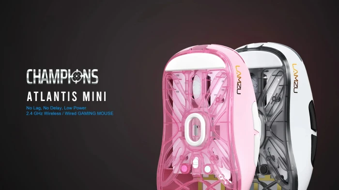 Lamzu ATLANTIS MINI [Champion] Pink