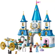 LEGO Princess Cinderella's castle and horse-drawn carriage- 43275