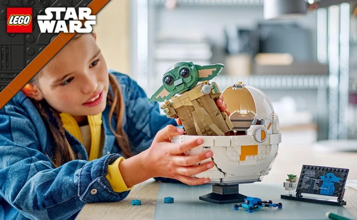 LEGO  Star Wars - Grogu in his repulsor cradle, 75403