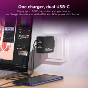 LENOVO USB-C Dual adapter GaN - 65W
