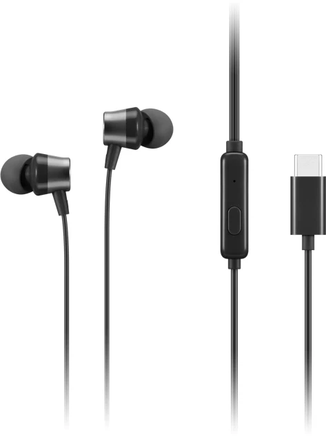 LENOVO USB-C Wired In-Ear - Black