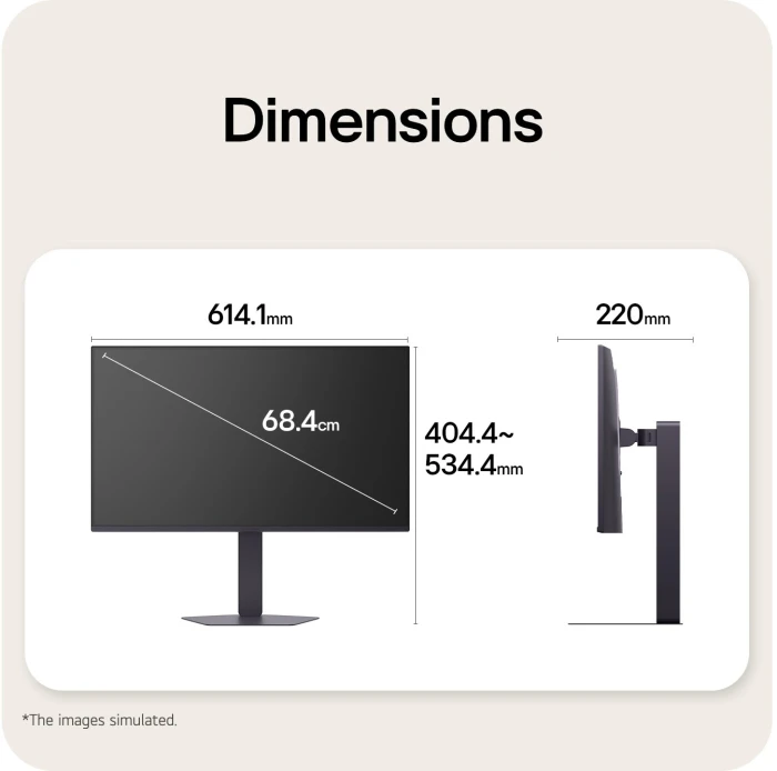 LG 27G550B-B 27" IPS 300Hz