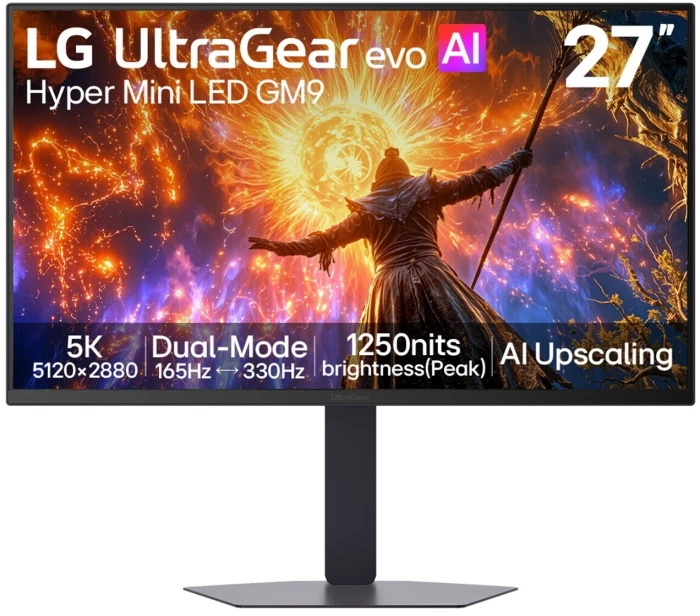 LG 27GM950B-B 27" 5K|165Hz 2K|330Hz