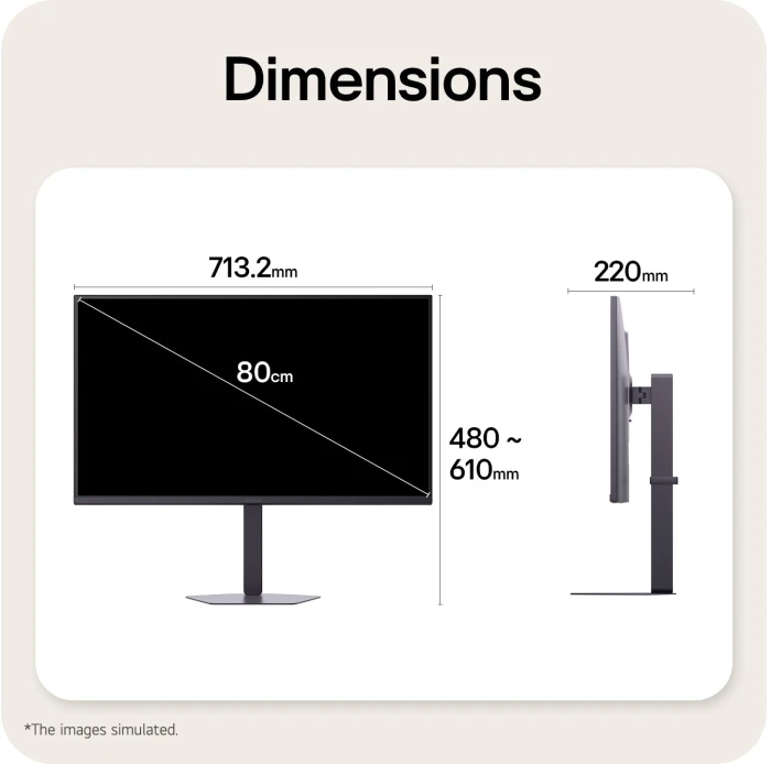 LG 32G620B-B 31.5" IPS 2K 200Hz