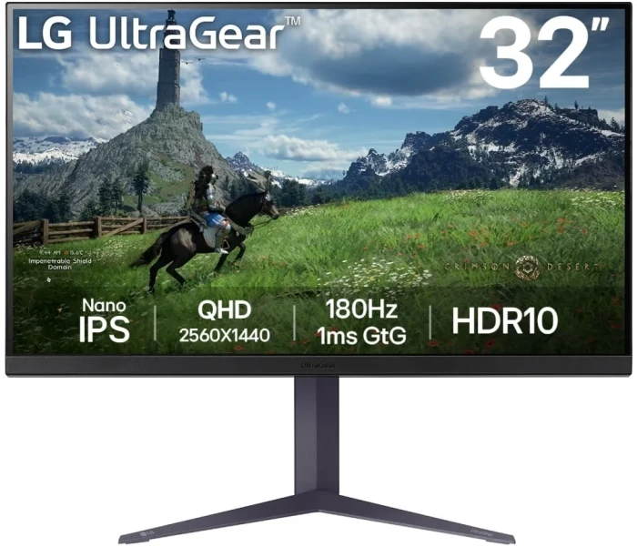 LG 32GS85Q-B 31.5" IPS 2K 180Hz