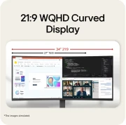 LG 34U620B-B 34" VA 21:9 144Hz