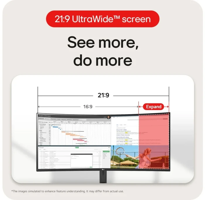 LG 34WR50QK-B 34" VA 21:9 100Hz