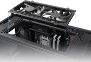 Lian Li DAN Cases B4-mATX Wood - Black