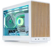 Lian Li A3-mATX DAN Wood TG White