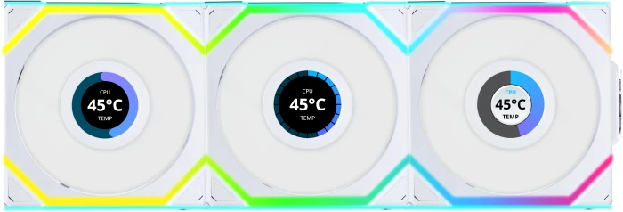 Lian Li UNI FAN SL Wireless LCD Reverse 3in1