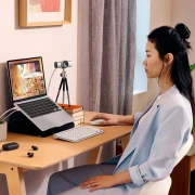 LOGITECH MX Brio 4K Webcam - Pale Gray