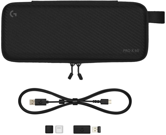 Logitech Pro X 60 Tactile Black
