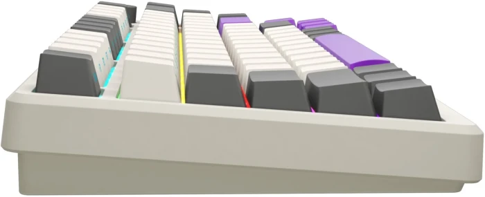 LORGAR KBP7075W Wireless PBT Beige