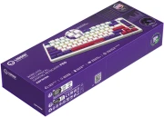 LORGAR KBP7075W Wireless PBT White