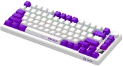 LORGAR KBP7075W Wireless PBT White
