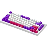 LORGAR KBP7075W Wireless PBT White