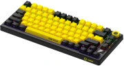 LORGAR KBP7075W Wireless PBT Yellow