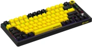 LORGAR KBP7075W Wireless PBT Yellow