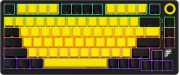 LORGAR KBP7075W Wireless PBT Yellow