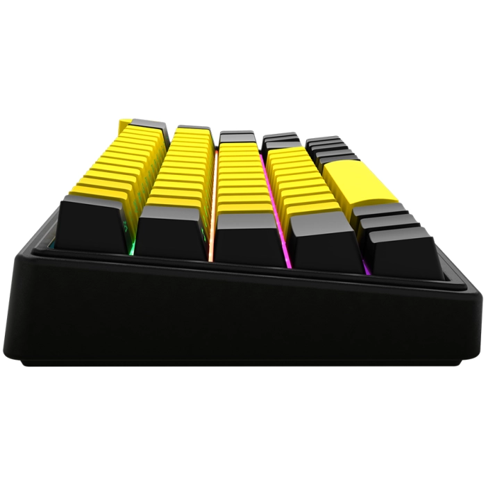 LORGAR KBP70MW Wireless PBT Yellow