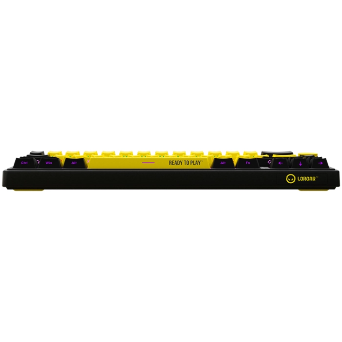 LORGAR KBP70MW Wireless PBT Yellow