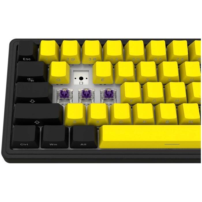 LORGAR KBP70MW Wireless PBT Yellow
