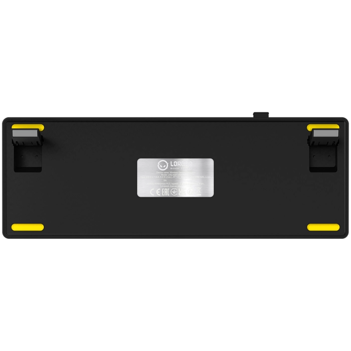 LORGAR KBP70MW Wireless PBT Yellow