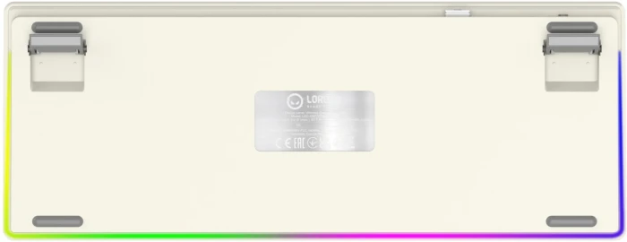 LORGAR KBP70TKLW Wireless PBT Beige